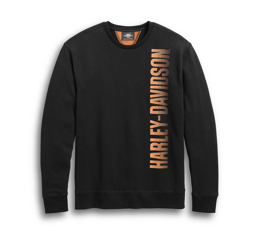 Men's Offset Logo Pullover Sweatshirt