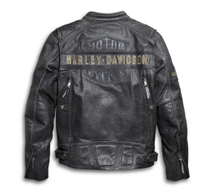 Men's Passing Link Triple Vent Leather Jacket