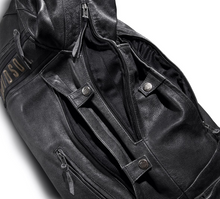 Load image into Gallery viewer, Men&#39;s Passing Link Triple Vent Leather Jacket