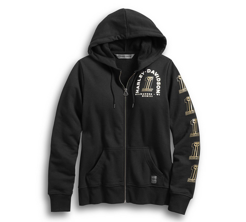 Women's #1 Skull Hoodie