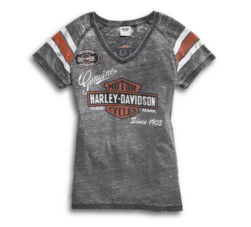 Women's Genuine Oil Can Burnout Tee