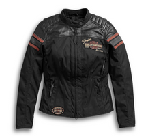 Load image into Gallery viewer, Women&#39;s H-D Triple Vent System Worden Riding Jacket