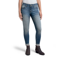 Load image into Gallery viewer, Women&#39;s Skinny Mid-Rise Jeans